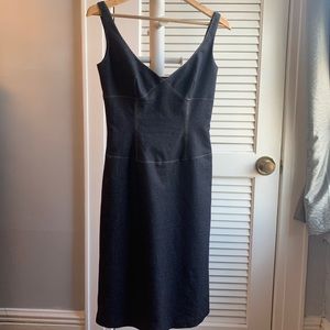 Tahari Stretch Denim Dress